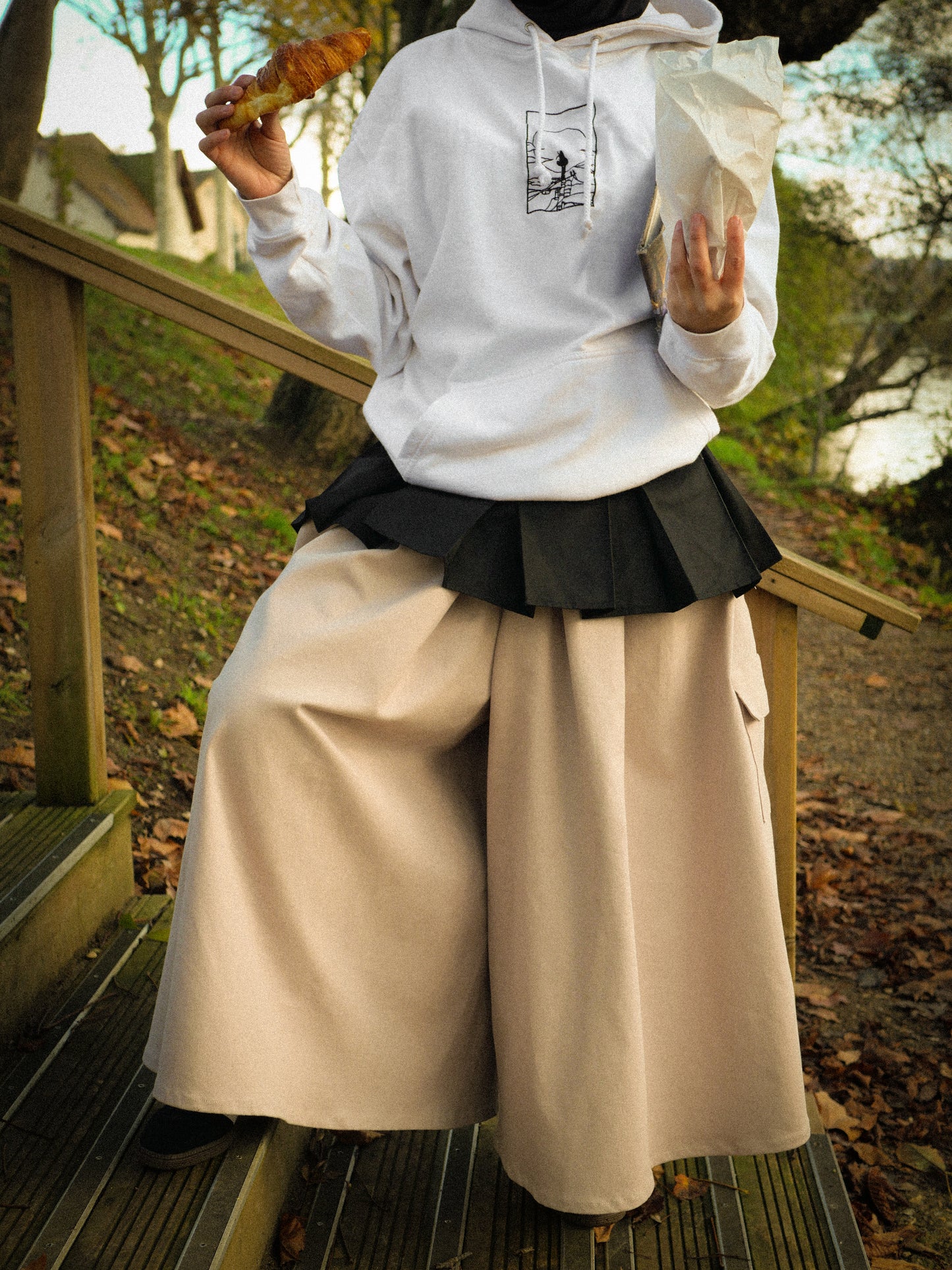 jupette layering noire